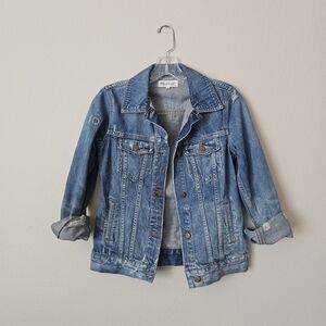 Madewell Medium Wash Blue Denim Jacket